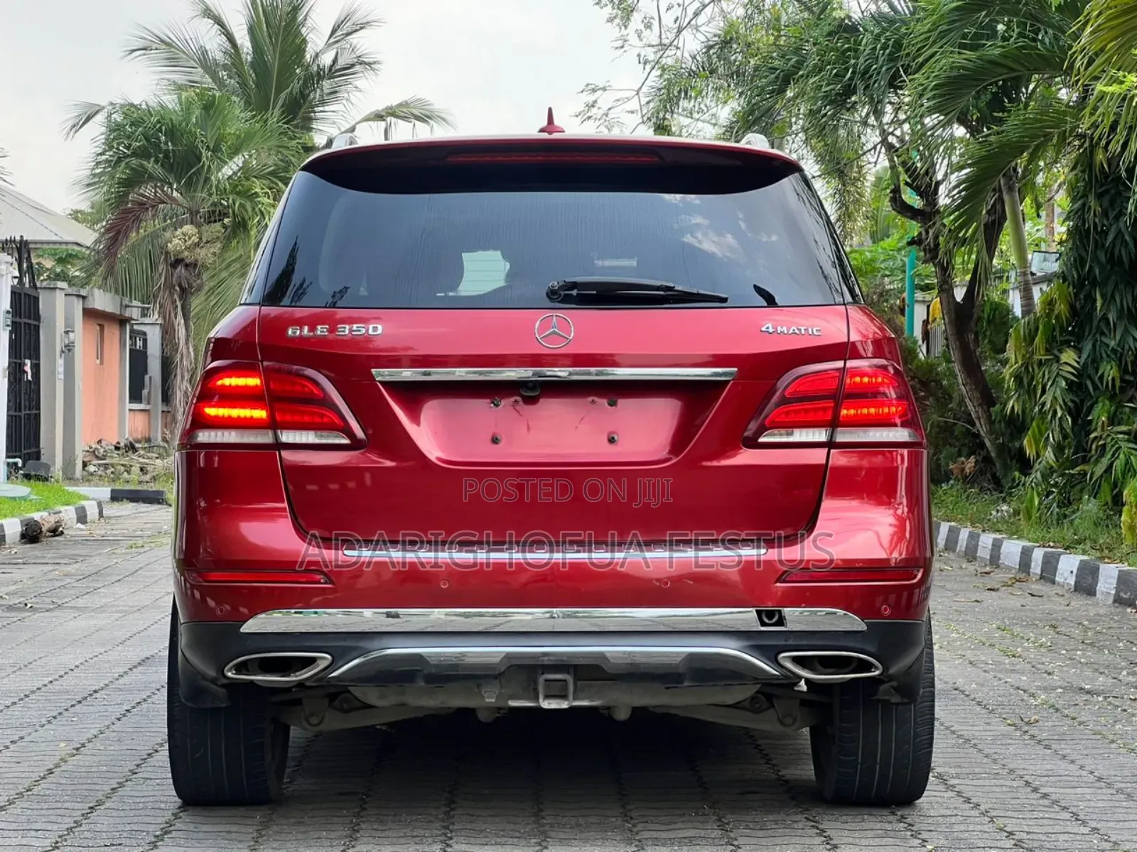Mercedes-Benz GLE-Class 2018 Red