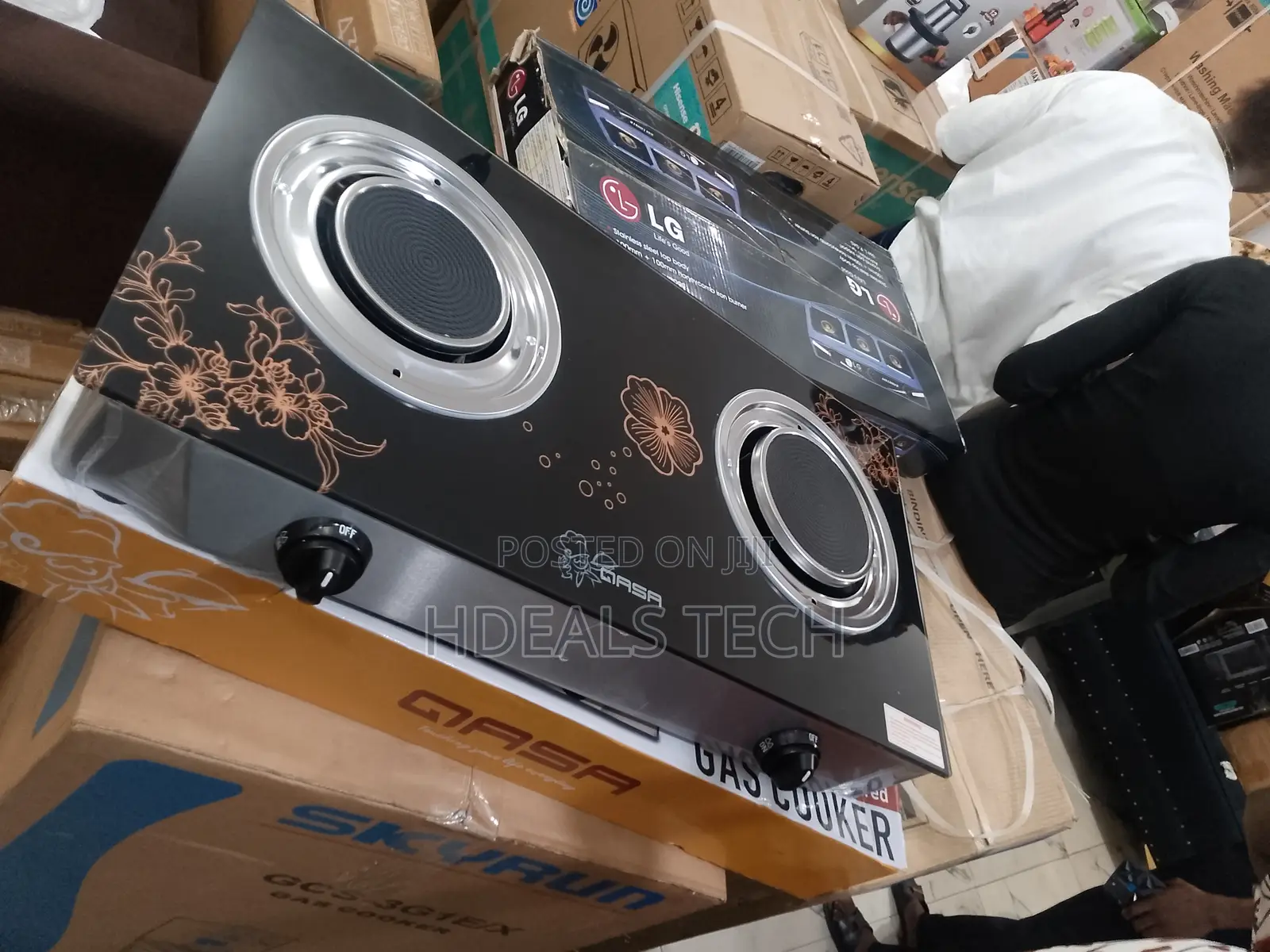 Qasa Eco-Friendly Gas Duo Gas Stove