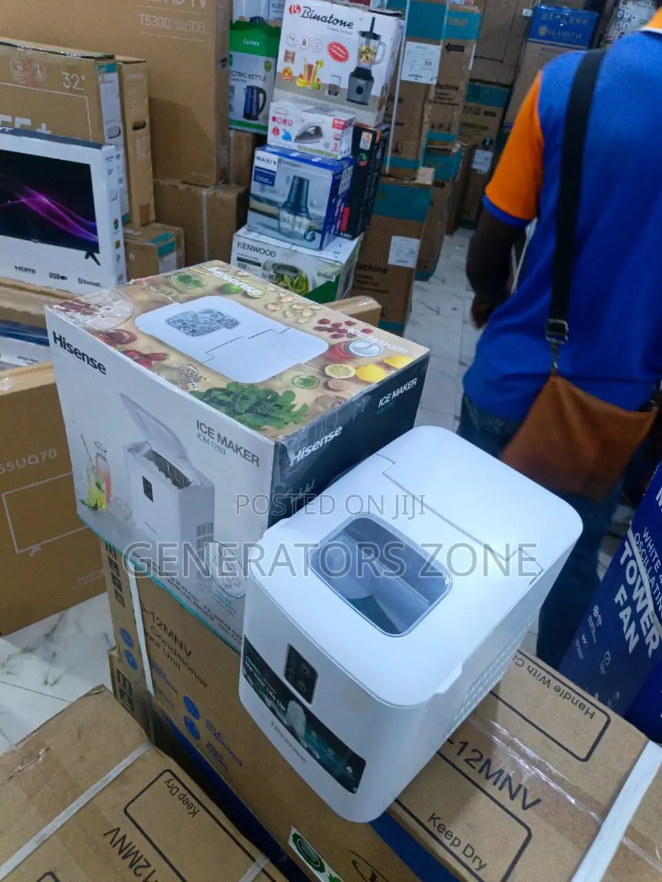 Hisense Ice Making Device 12kg Icm1263 S L, Stable Cooling