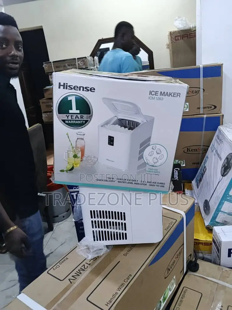 Hisense Ice Maker Icm 1263“Cool Comfort, Cube by Cube.”