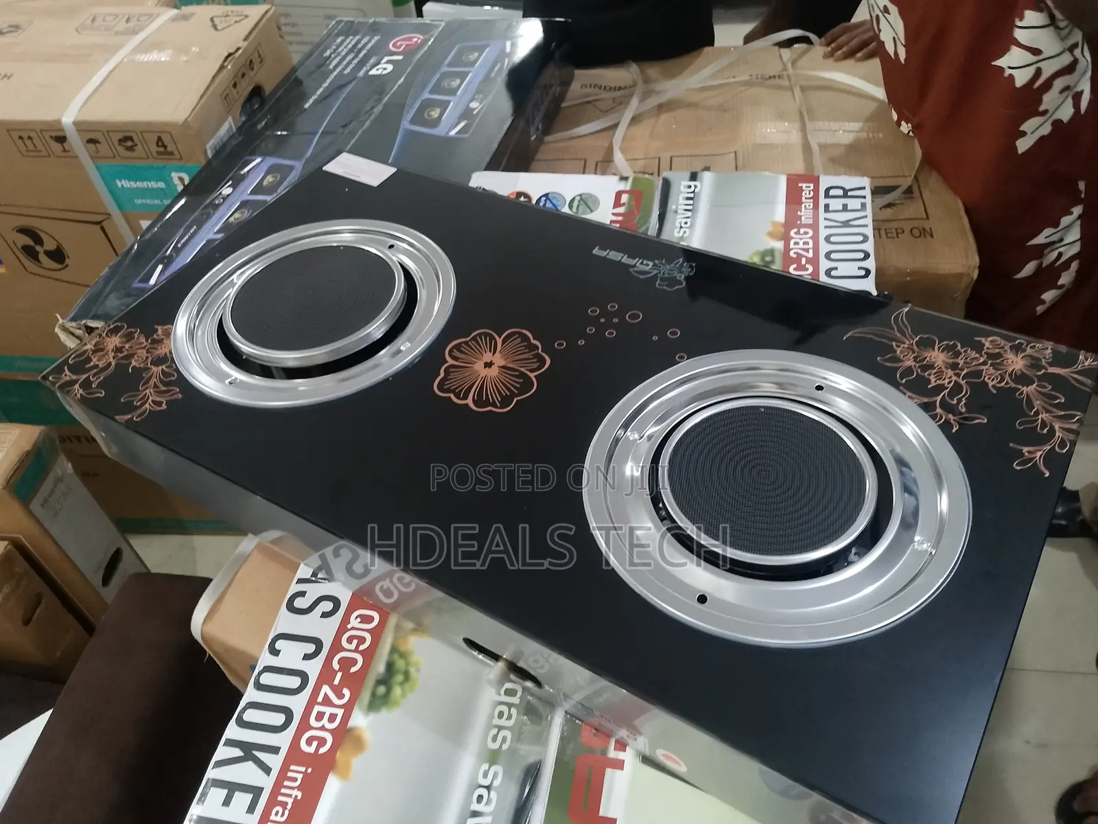 Original Qasa Dual Burner (New in Box).