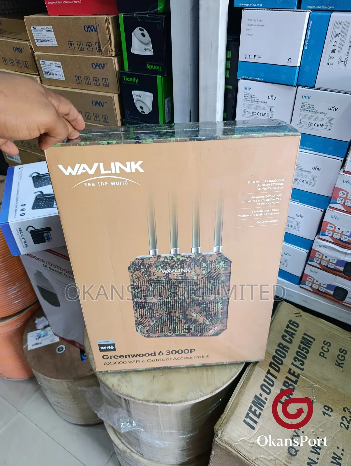 Wavelink Access Point Wifi 6 Hd9 Hd9s Greenwood 6 3000p Mesh Starlink