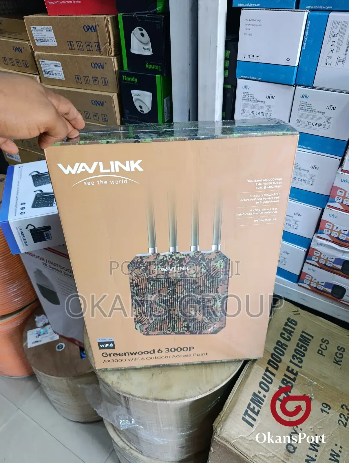 Wavelink Access Point Wifi 6 Hd9 Hd9s Greenwood 6 3000p Mesh Starlink