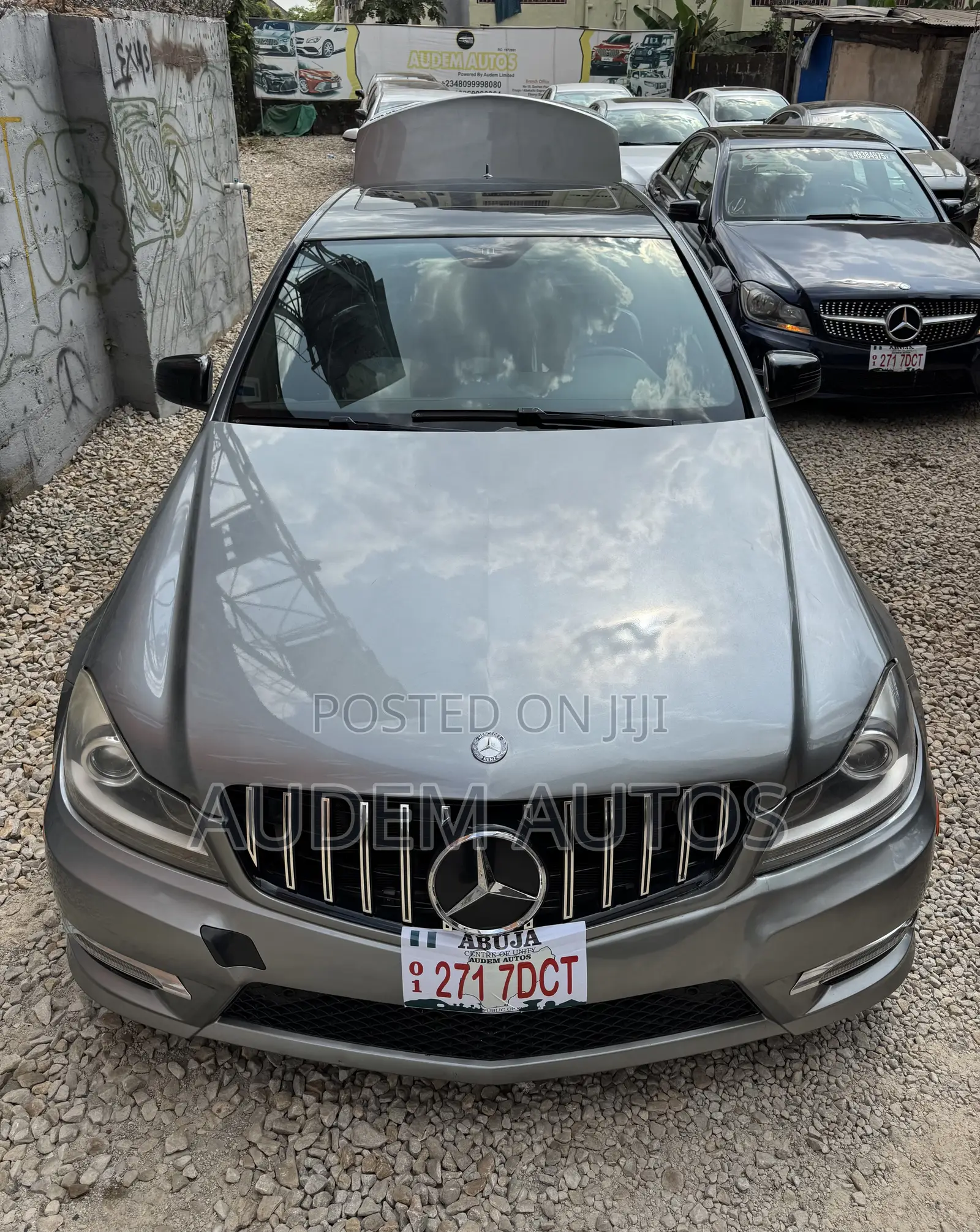 Mercedes-Benz C300 Luxury 4Matic Sedan AWD (3.5L 6cyl 7A) 2013 Gray