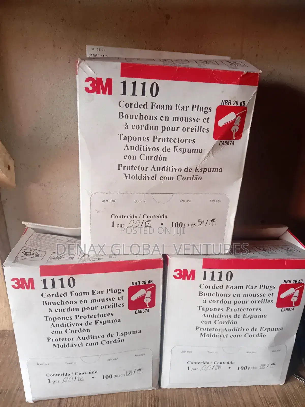 3m 1110 Ear Plug With Rope