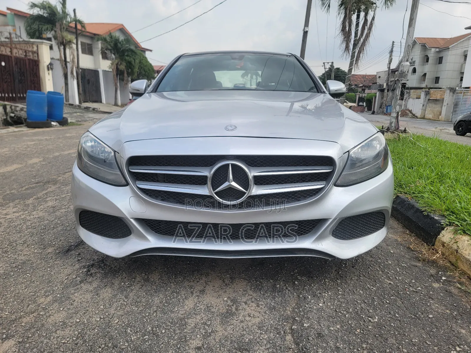 Mercedes-Benz C300 Luxury 4matic Sedan AWD (2.0L 4cyl 7A) 2017 Silver