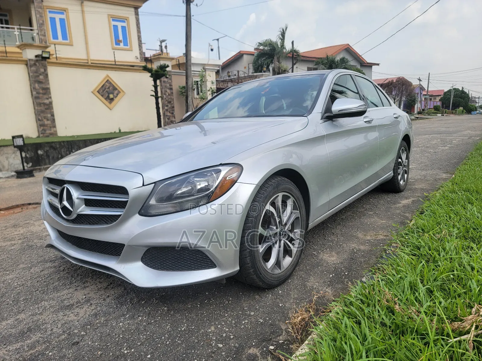Mercedes-Benz C300 Luxury 4matic Sedan AWD (2.0L 4cyl 7A) 2017 Silver