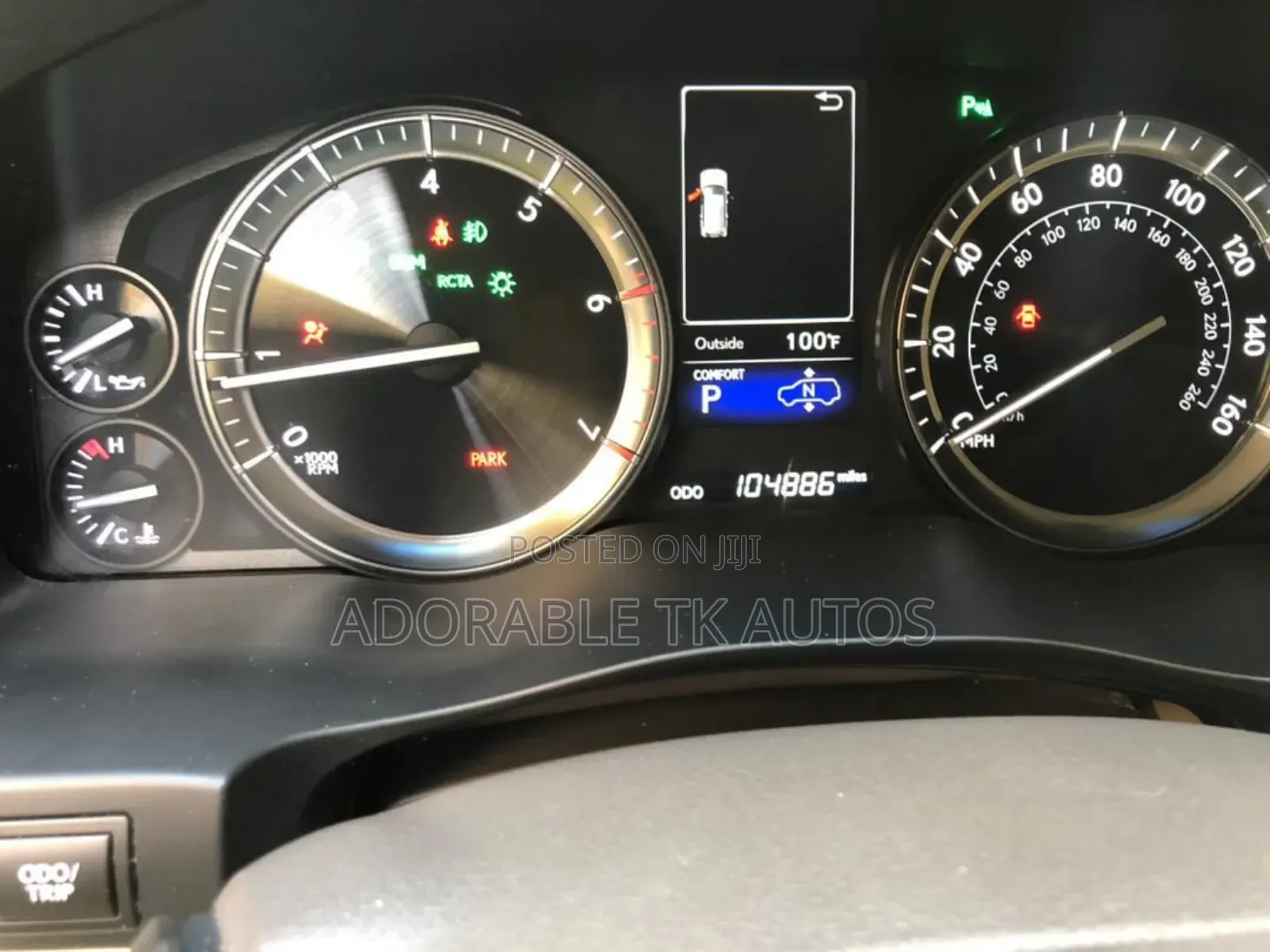Lexus LX 570 (5 seats) AWD 2016 Gold