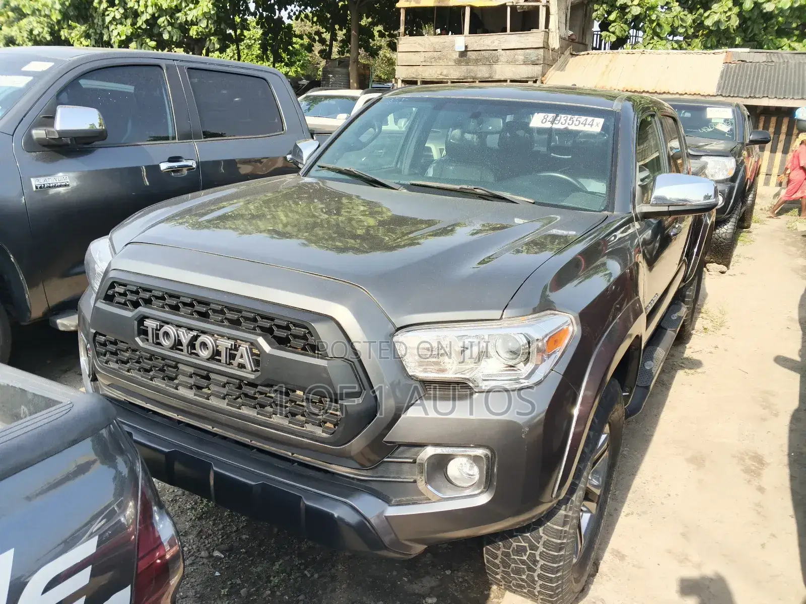 Toyota Tacoma 4dr Double Cab 2016 Gray