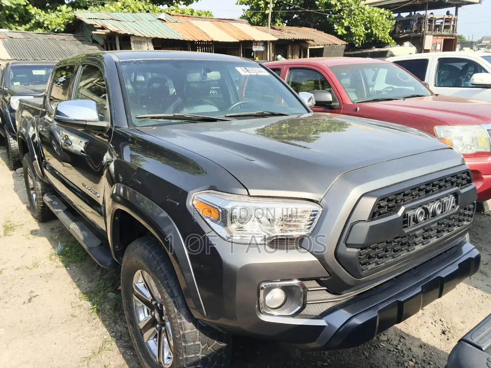 Toyota Tacoma 4dr Double Cab 2016 Gray