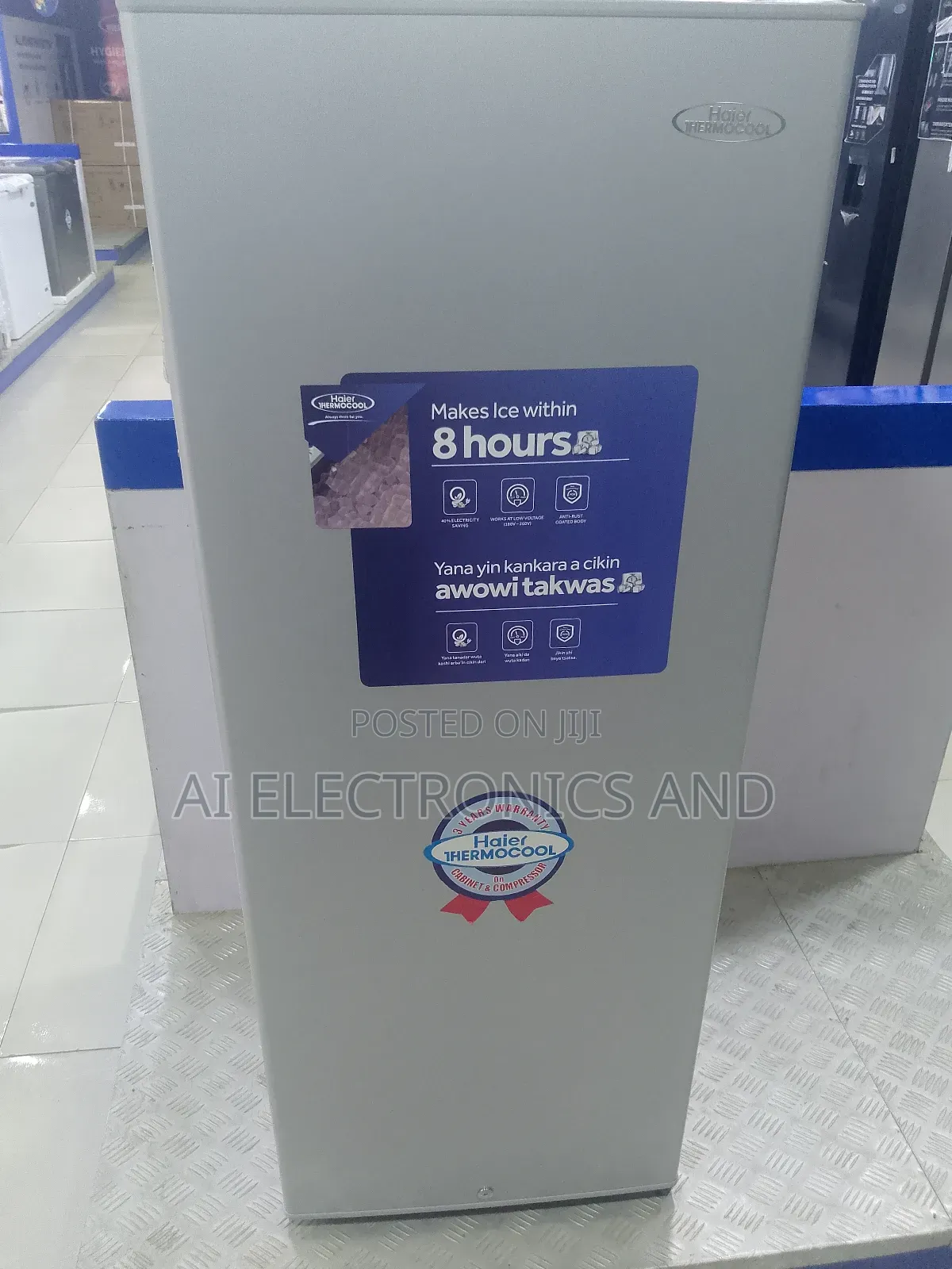 Haier Thermocool Upright Freezer 185l