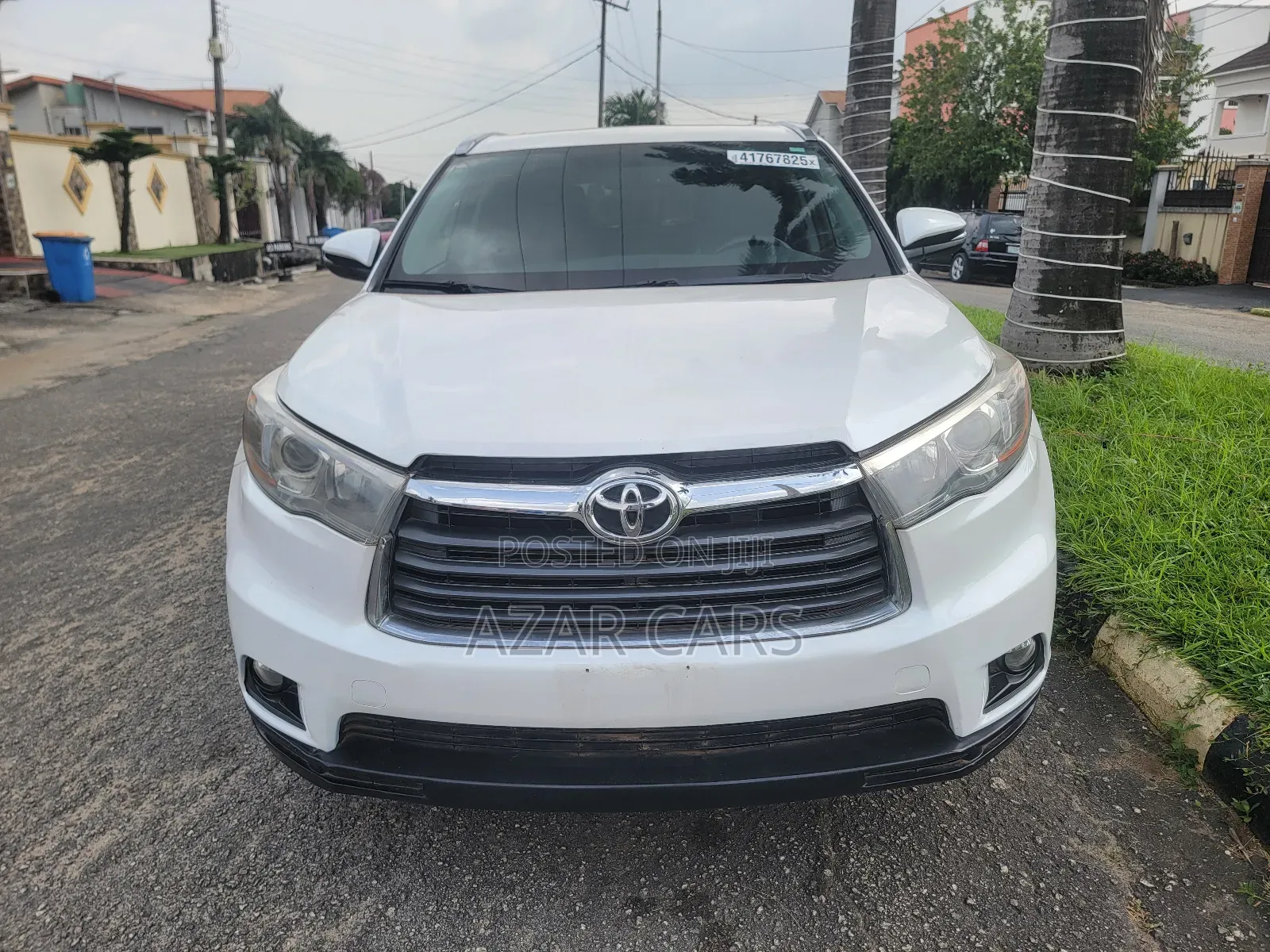 Toyota Highlander Limited V6 4x2 (3.5L 6cyl 6A) 2016 White