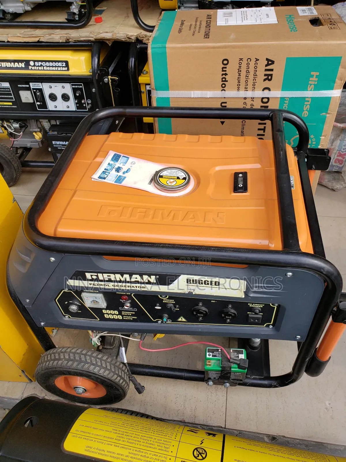 Firman Rugged Rd8910ex 6.6kva Copper Coil Generator