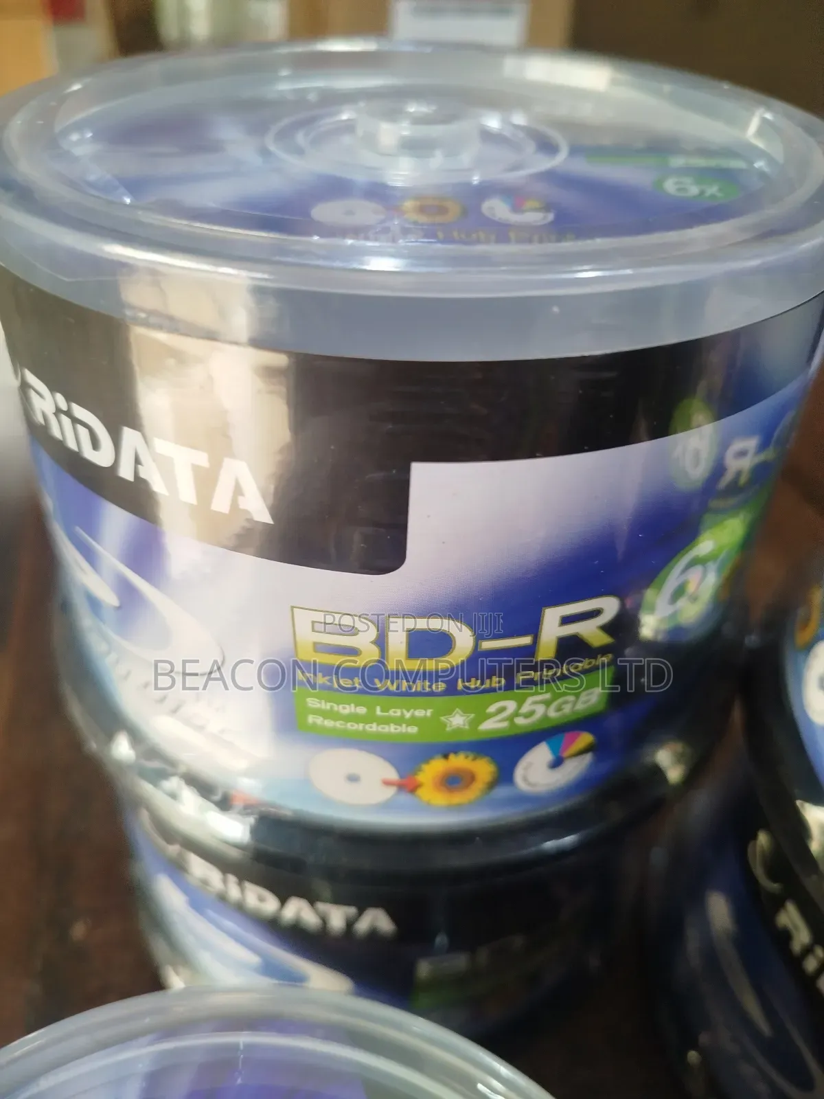 25gb Blu Ray Disc Bd-R by 50 Pieces