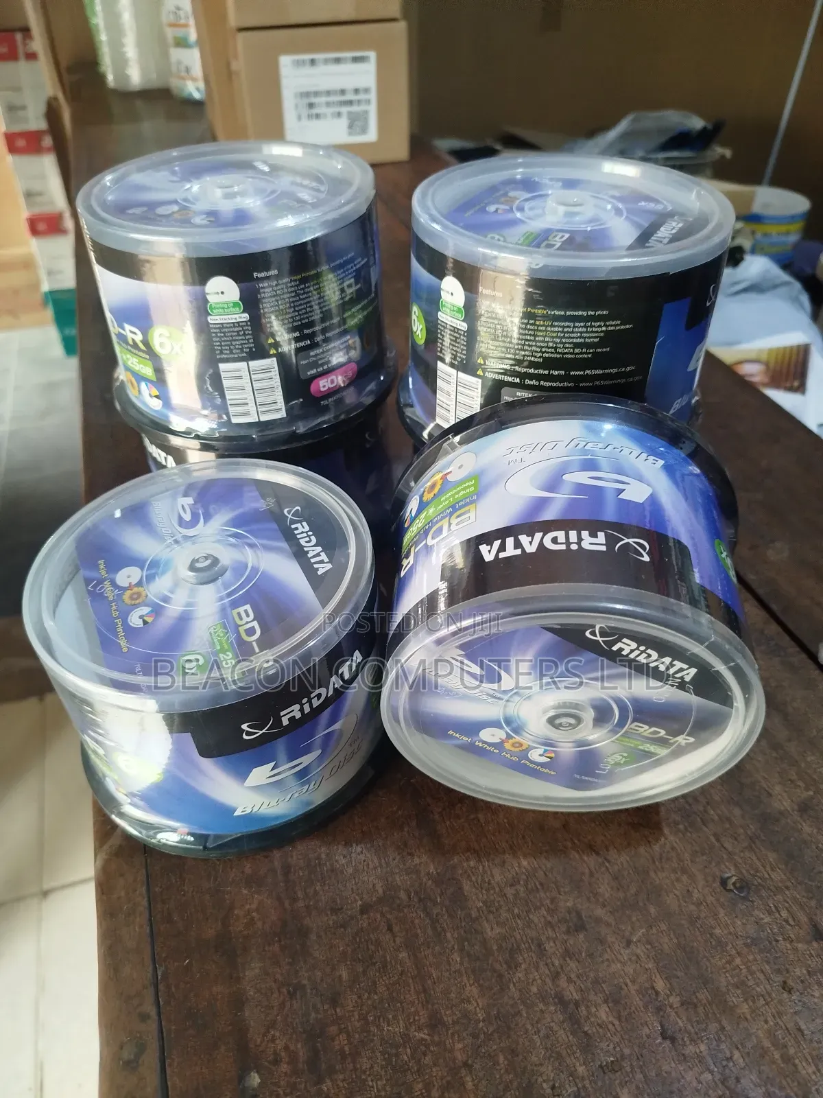 25gb Blu Ray Disc Bd-R by 50 Pieces