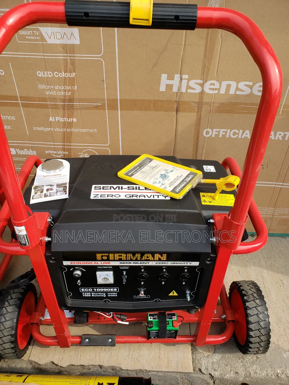 Firman Eco 10990es 7.6kva Copper Coil Generator