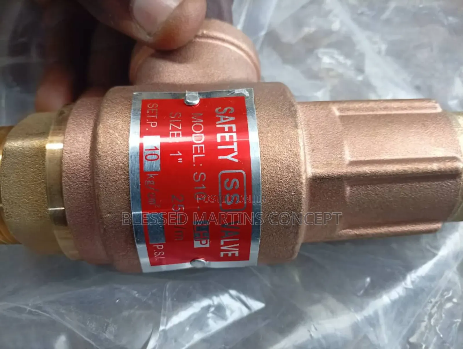 1" Automatic Safety Valve