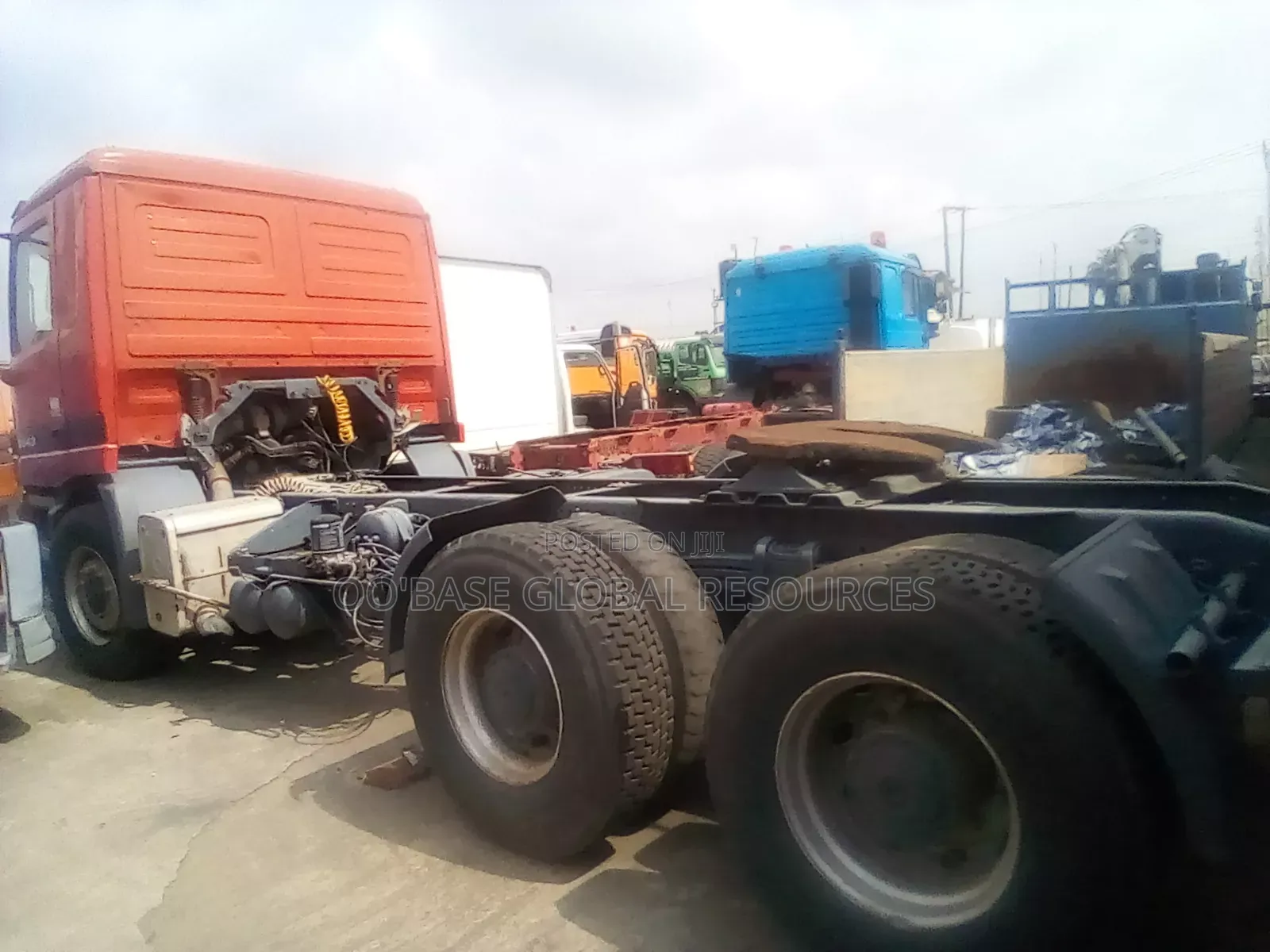 10tires Mercedes Actros Trailer Head