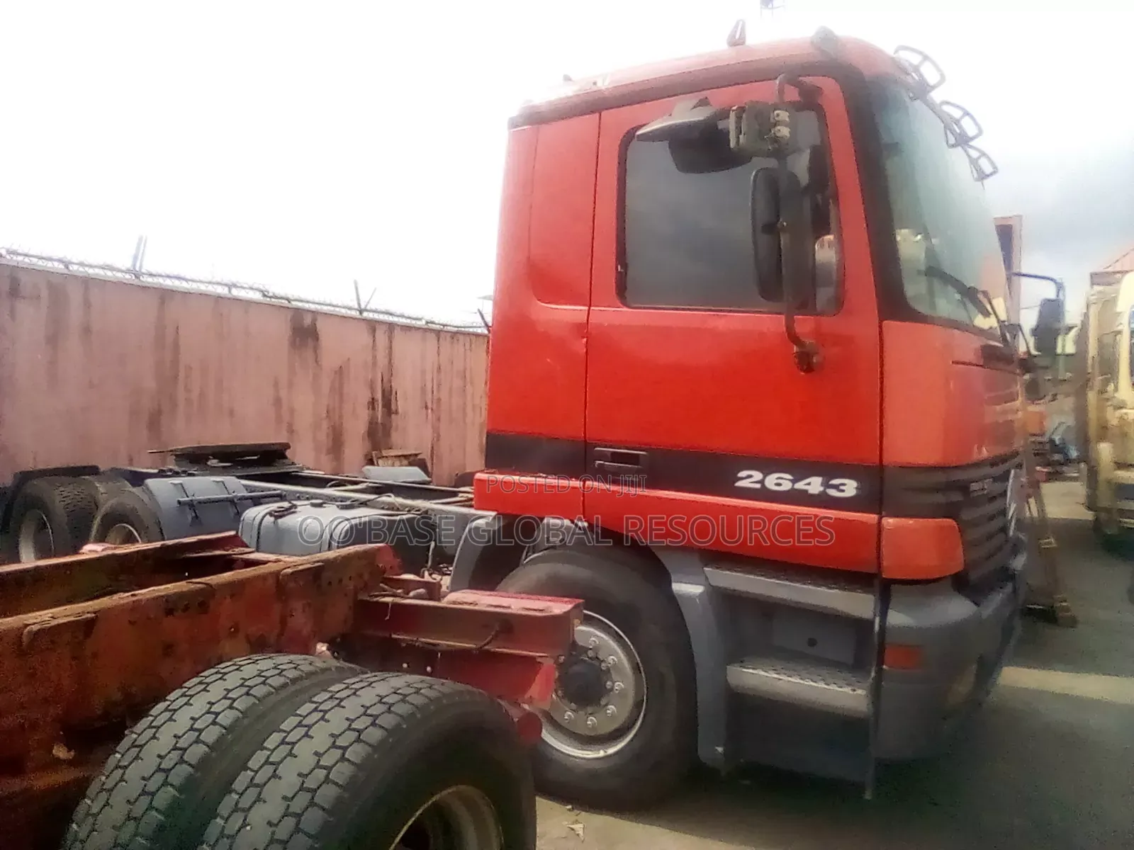 10tires Mercedes Actros Trailer Head