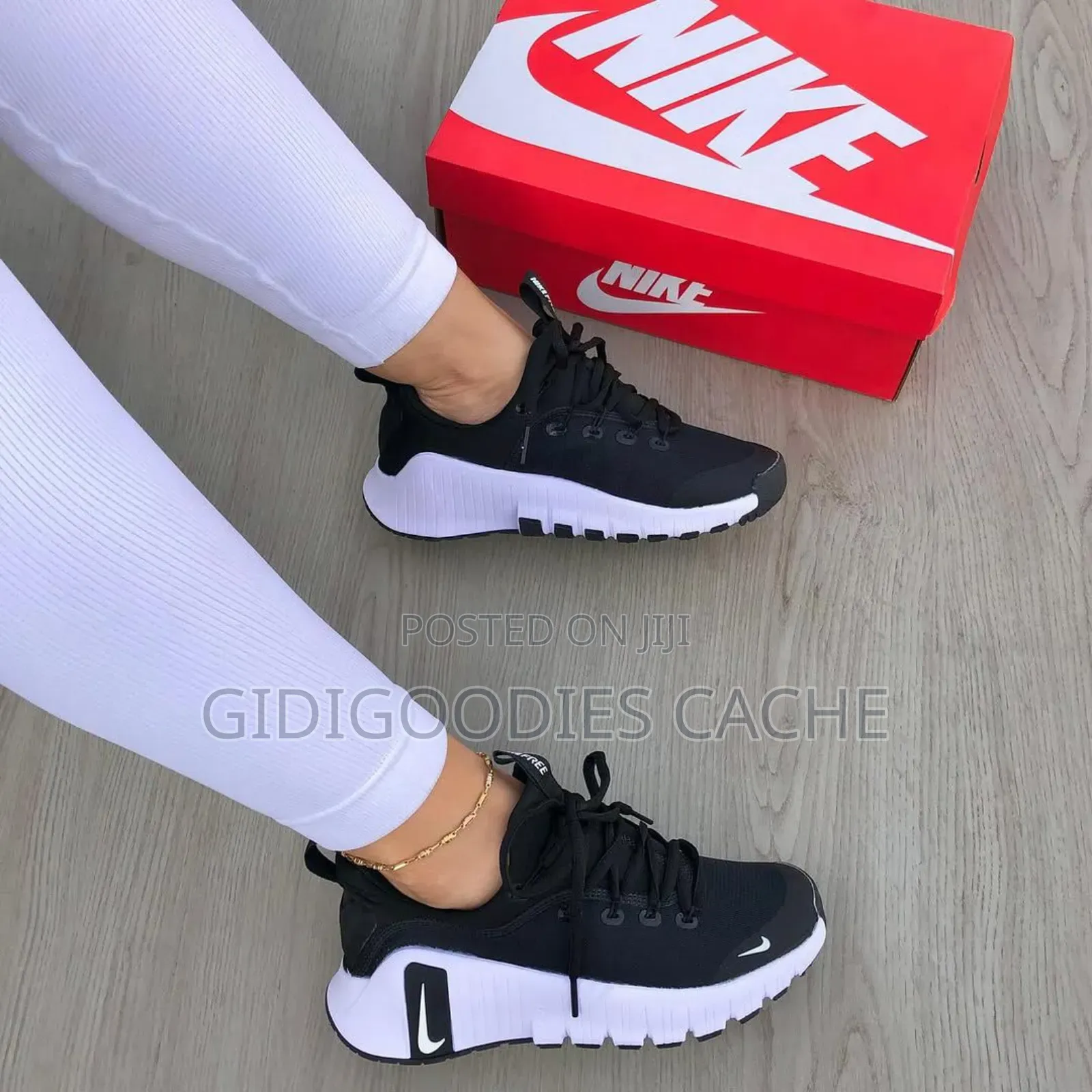 Nike Free Metcon 6 Black/White Size 38-45