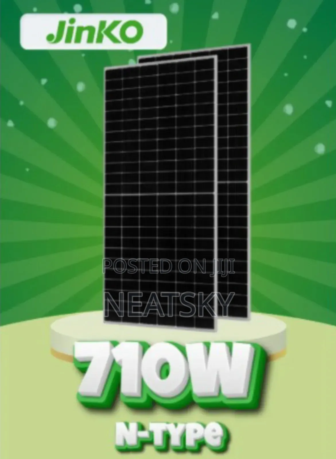 Jinko 710w Solar Panel