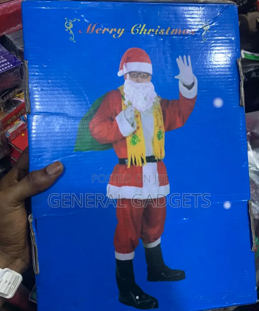 Santa Claus Costume With Boot