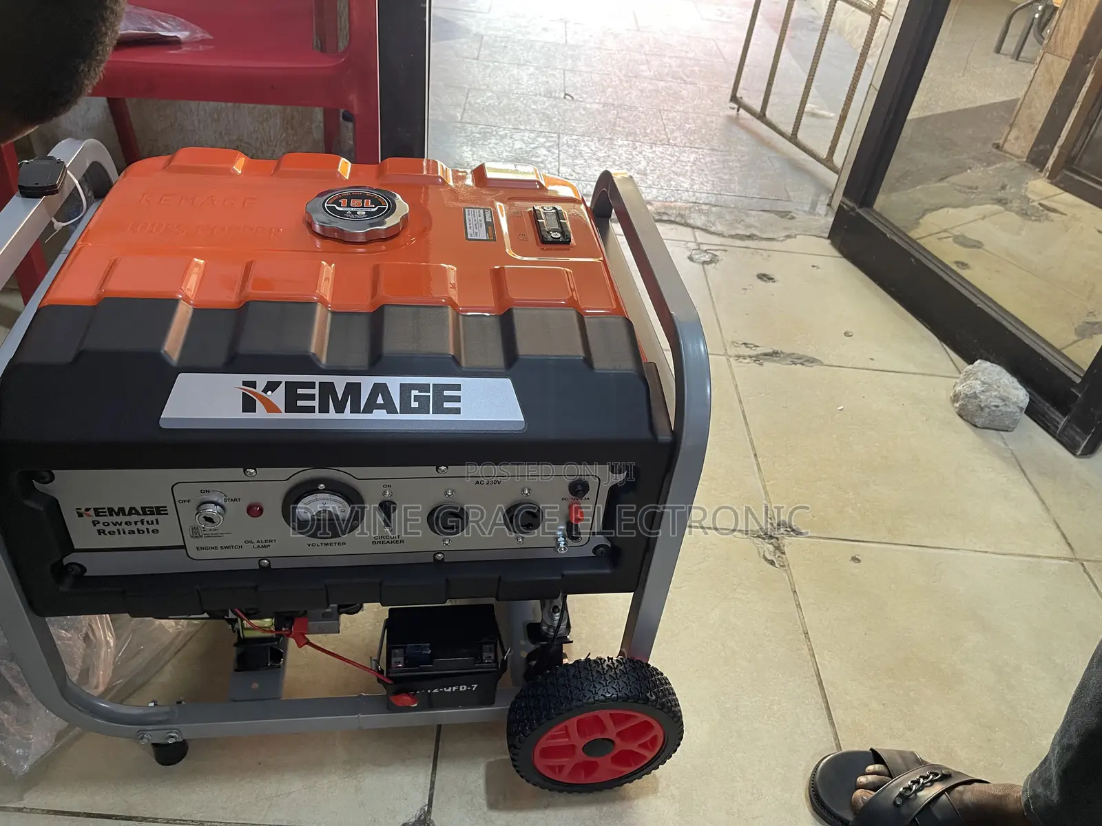 4.5kva Brand New Kemage Super Strong Petrol Gen|Durable