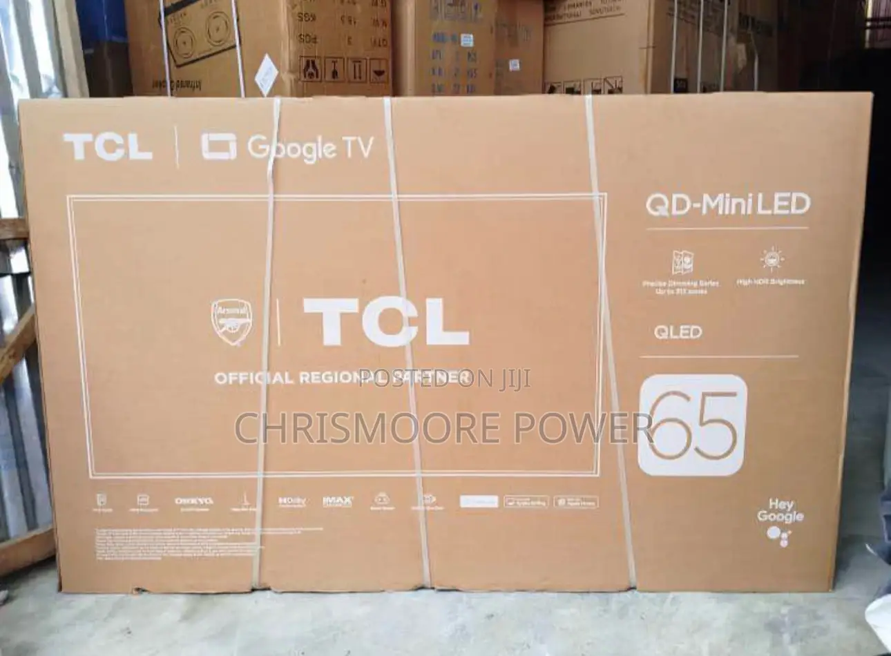 Brand New TCL Smart Internet Uhd Tv (65"Inch Android Tv)