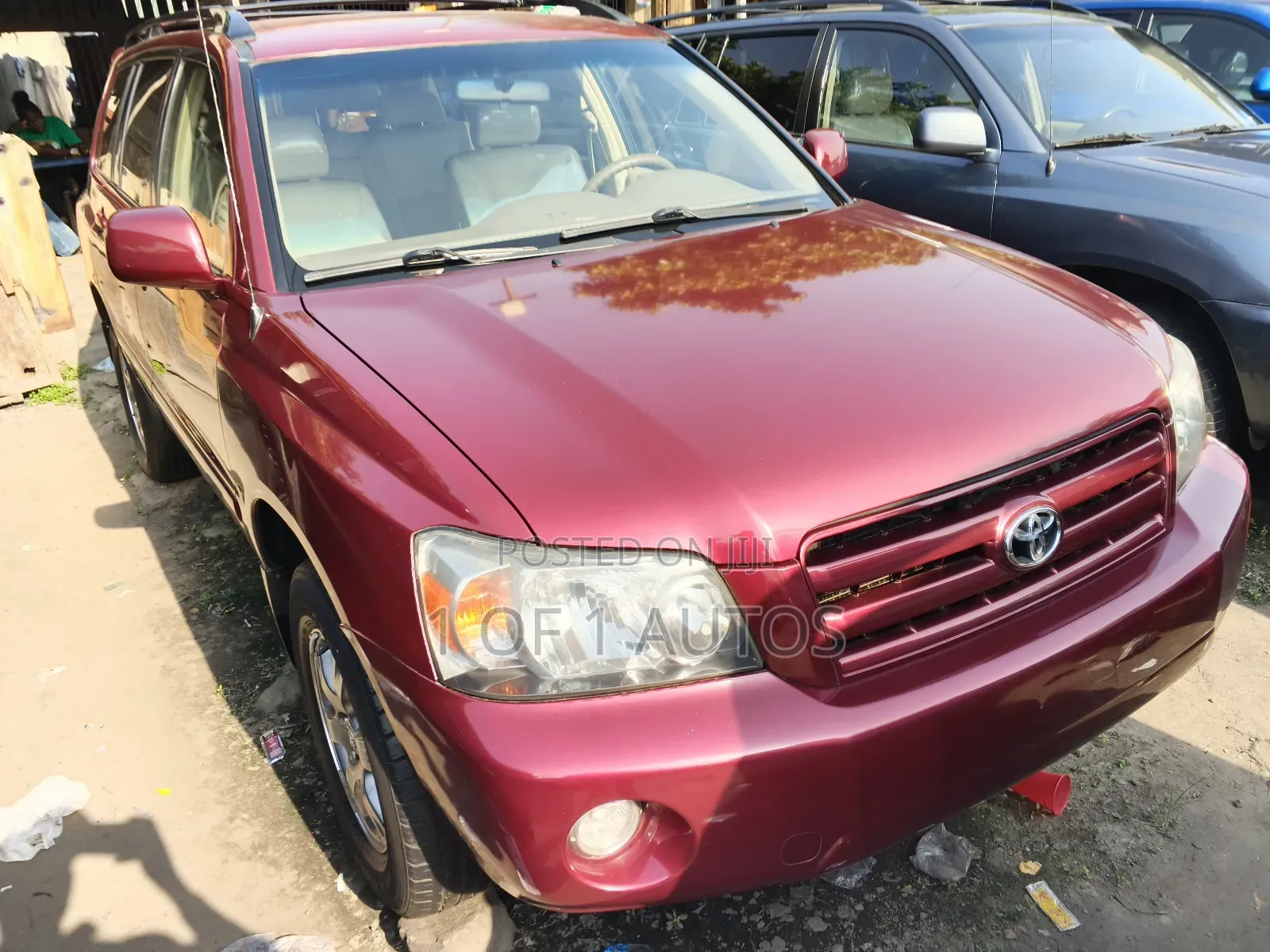 Toyota Highlander Limited V6 2005 Red