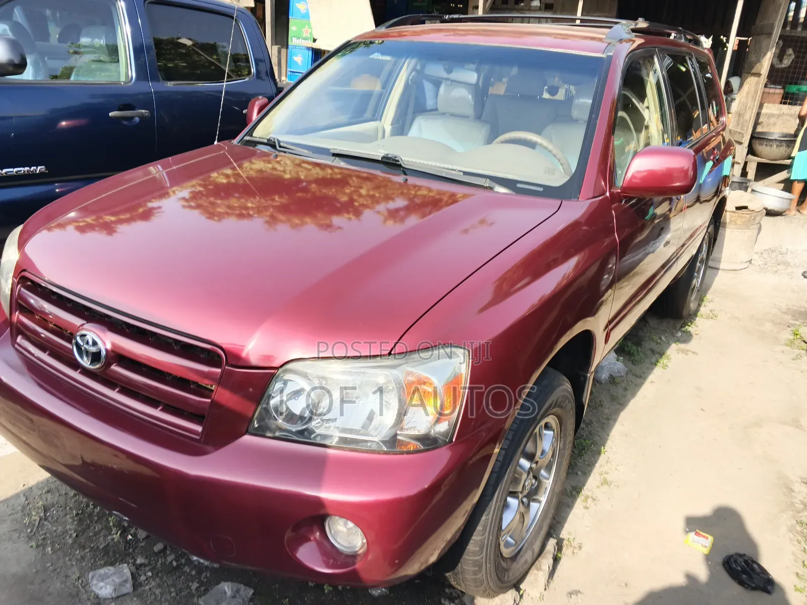 Toyota Highlander Limited V6 2005 Red