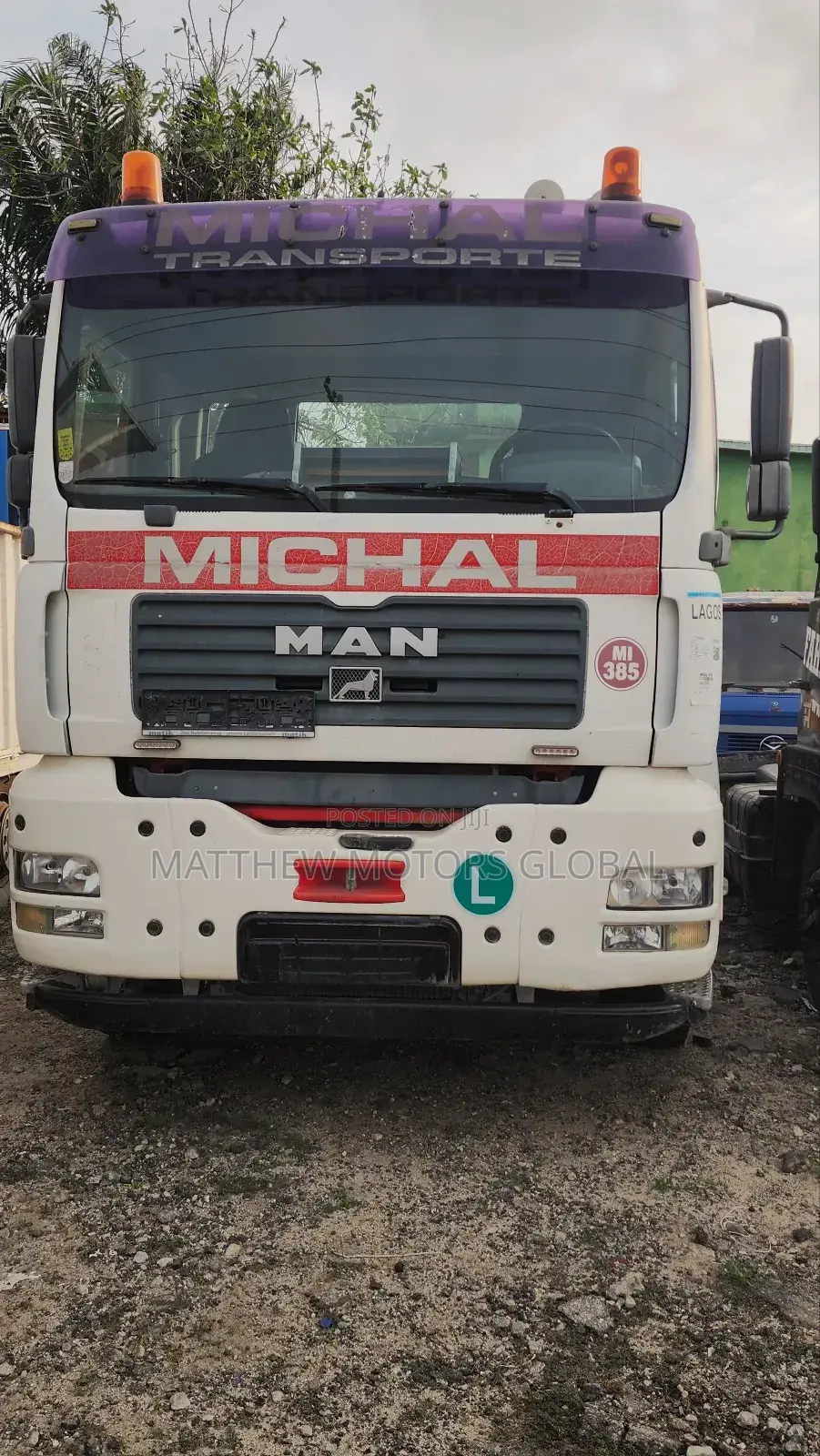 Clean Foreign Used Man Tga Truck Head