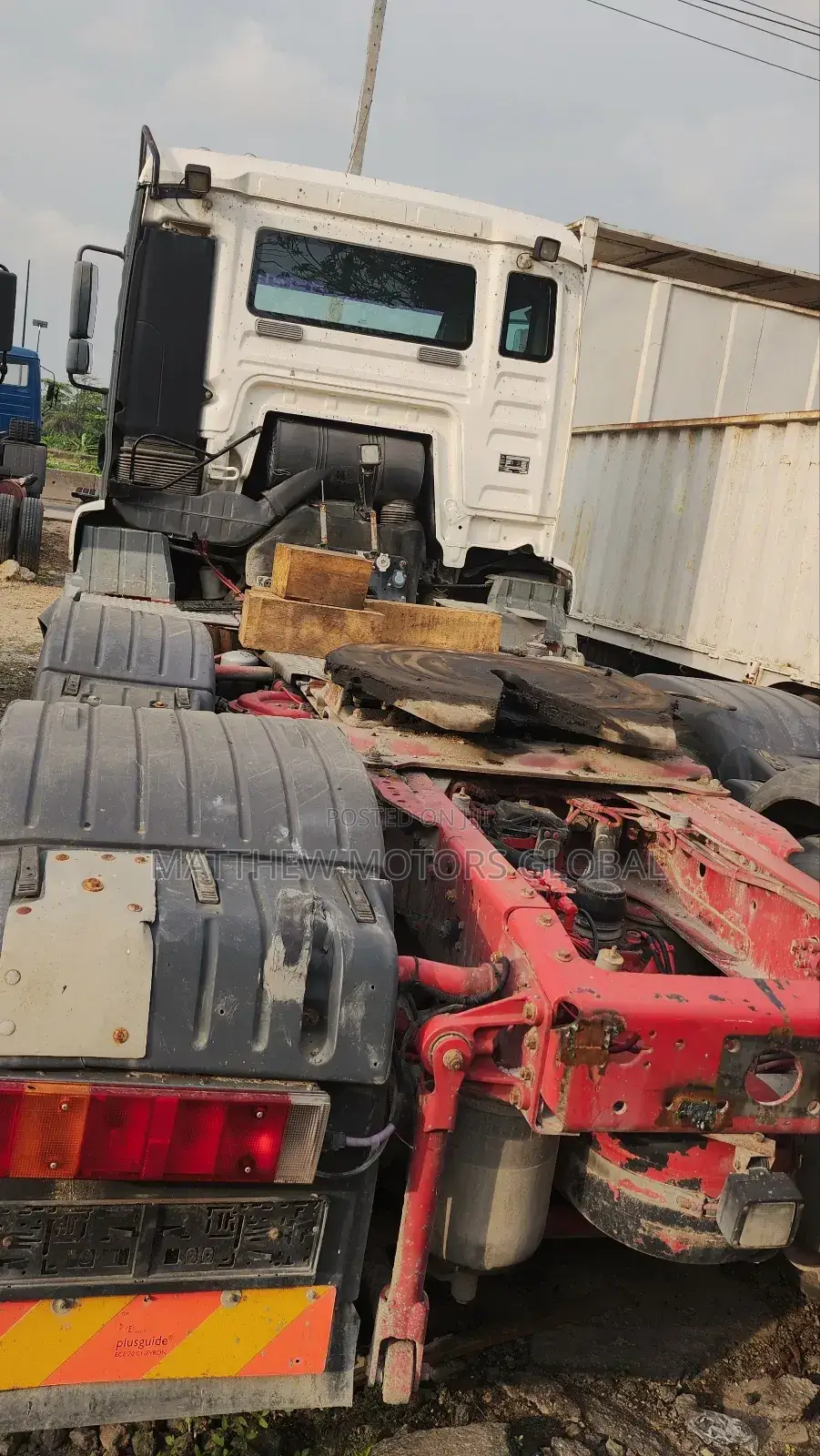 Clean Foreign Used Man Tga Truck Head