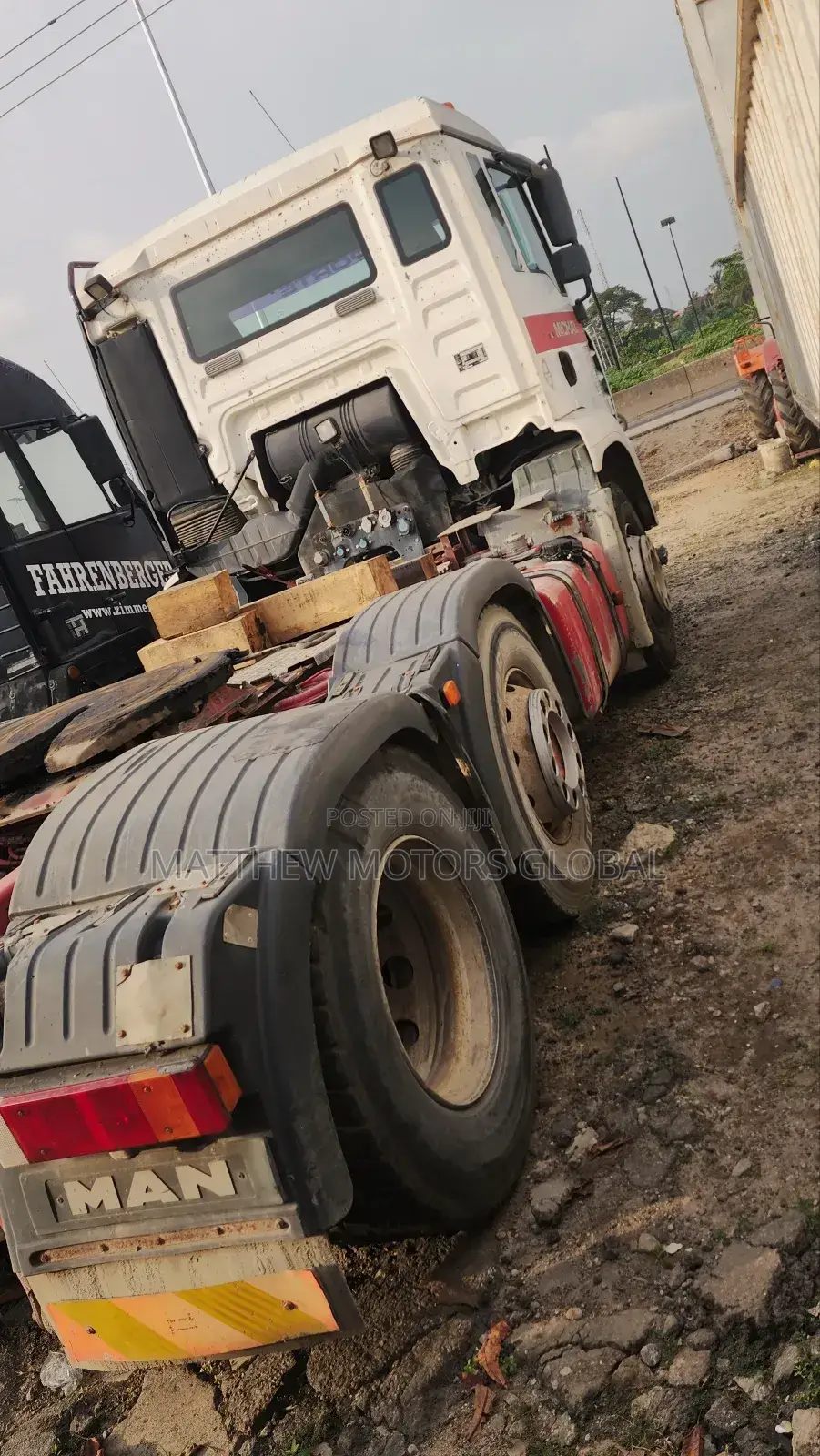 Clean Foreign Used Man Tga Truck Head