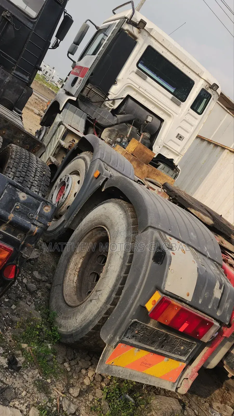 Clean Foreign Used Man Tga Truck Head