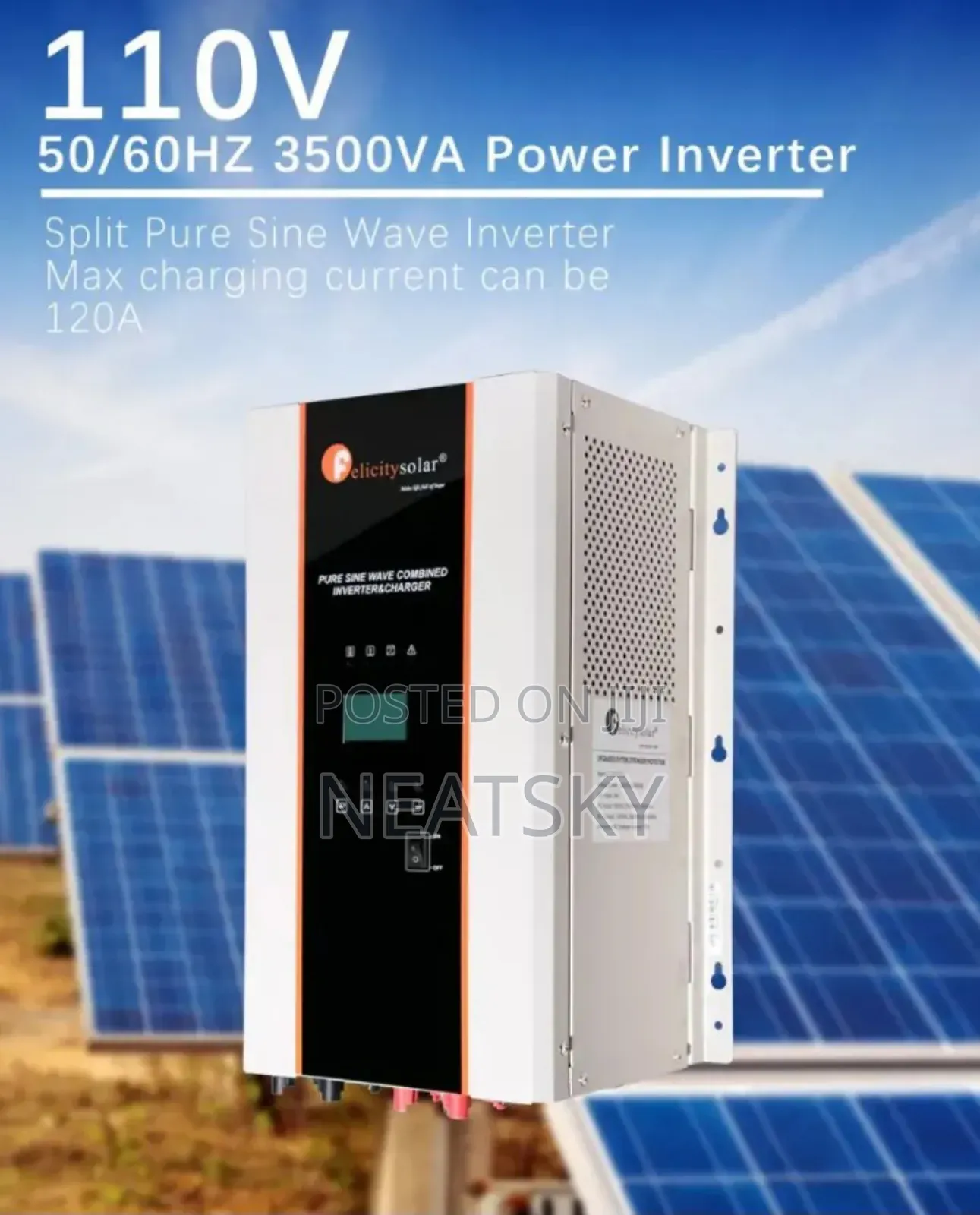 3.5kva 24v/48v Pure Sine Wave Inverter for Off Grid Solar System