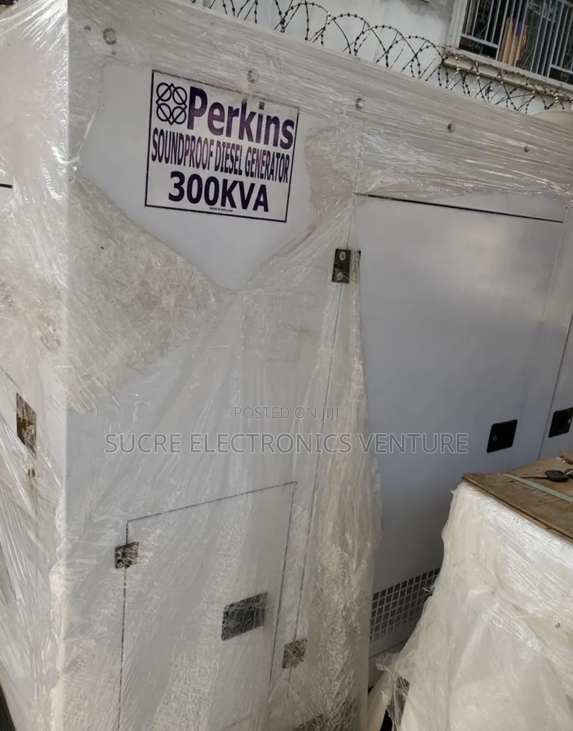 300kva Perkins Industrial Soundproof Generator Set {3 Years Warranty}