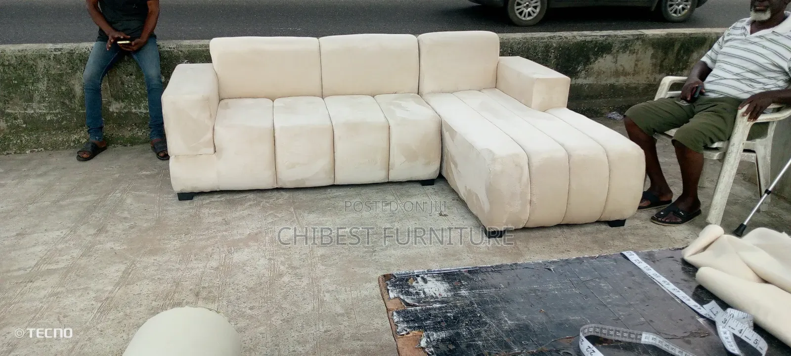 Standard Striped L Shaped Sofa Sets For Homes