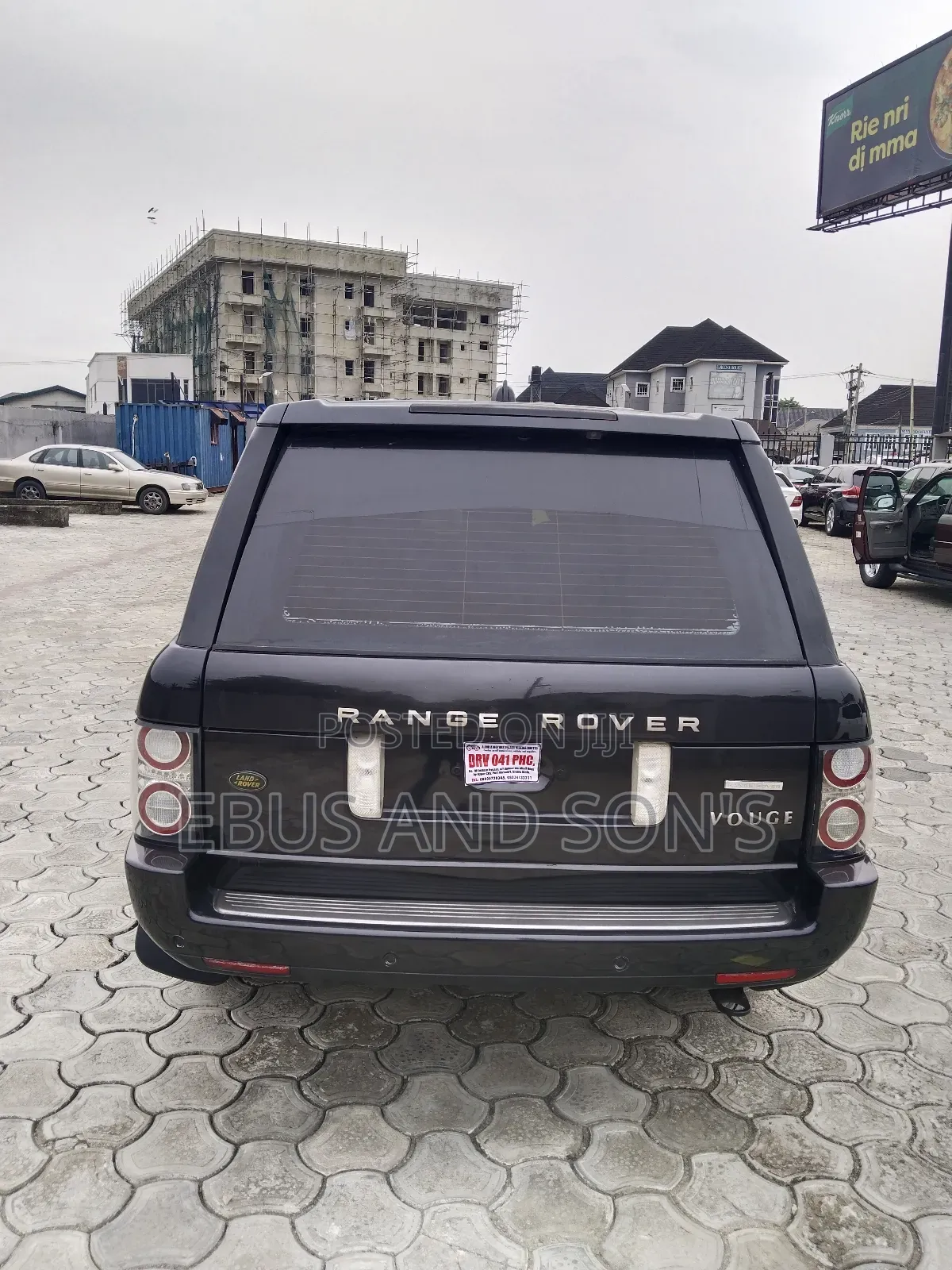 Land Rover Range Rover Vogue 2008 Black