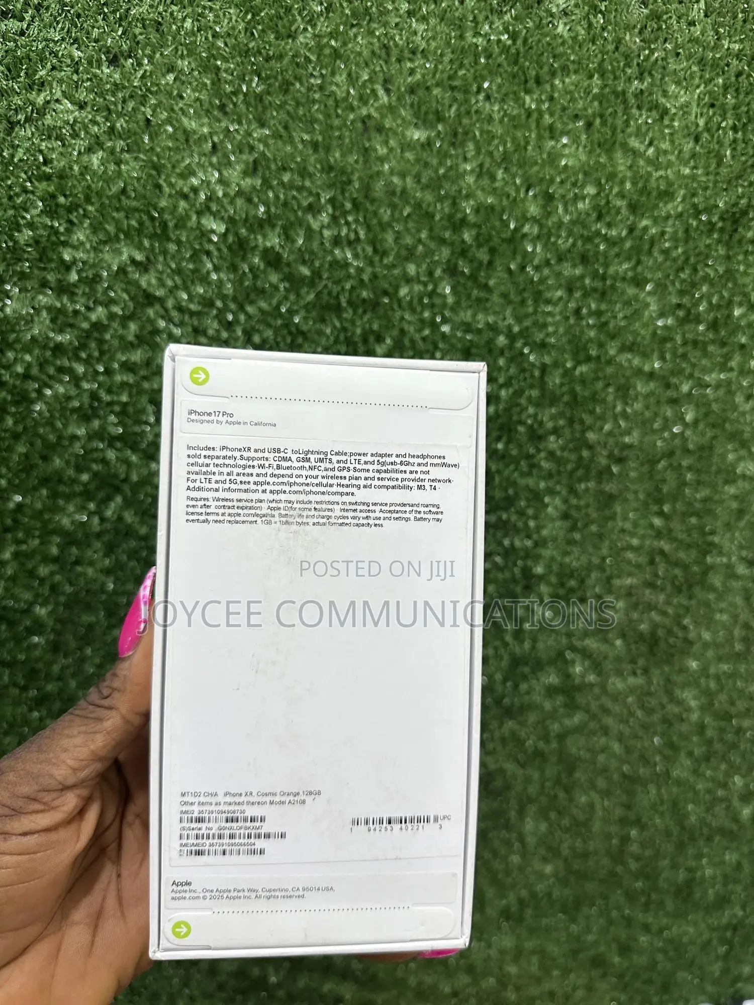New Apple iPhone 17 256 GB Orange