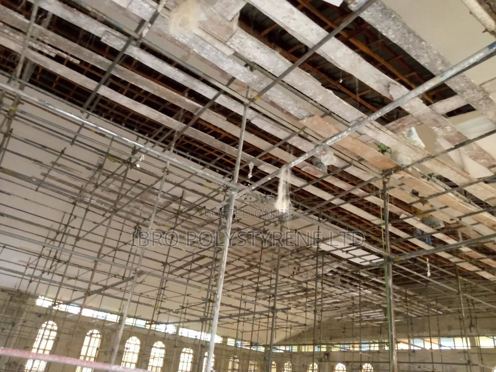 Polystyrene Celling at Church