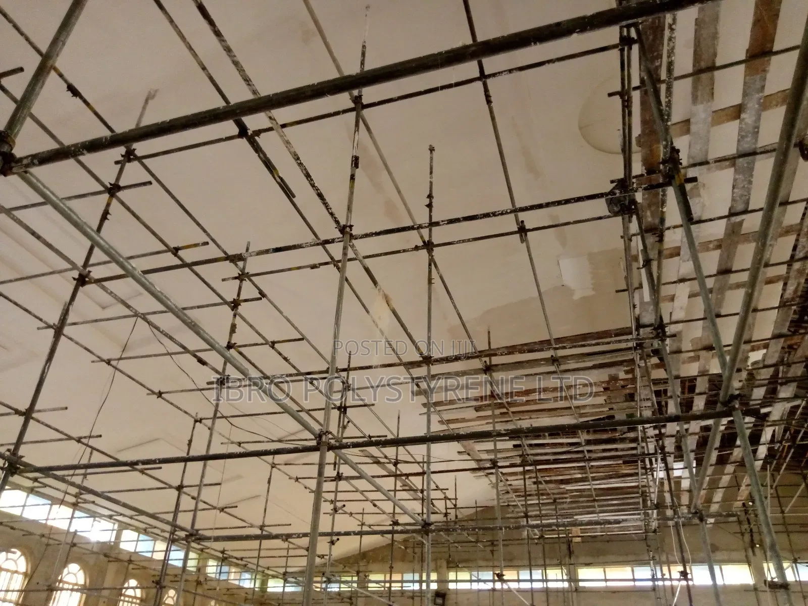Polystyrene Celling at Church