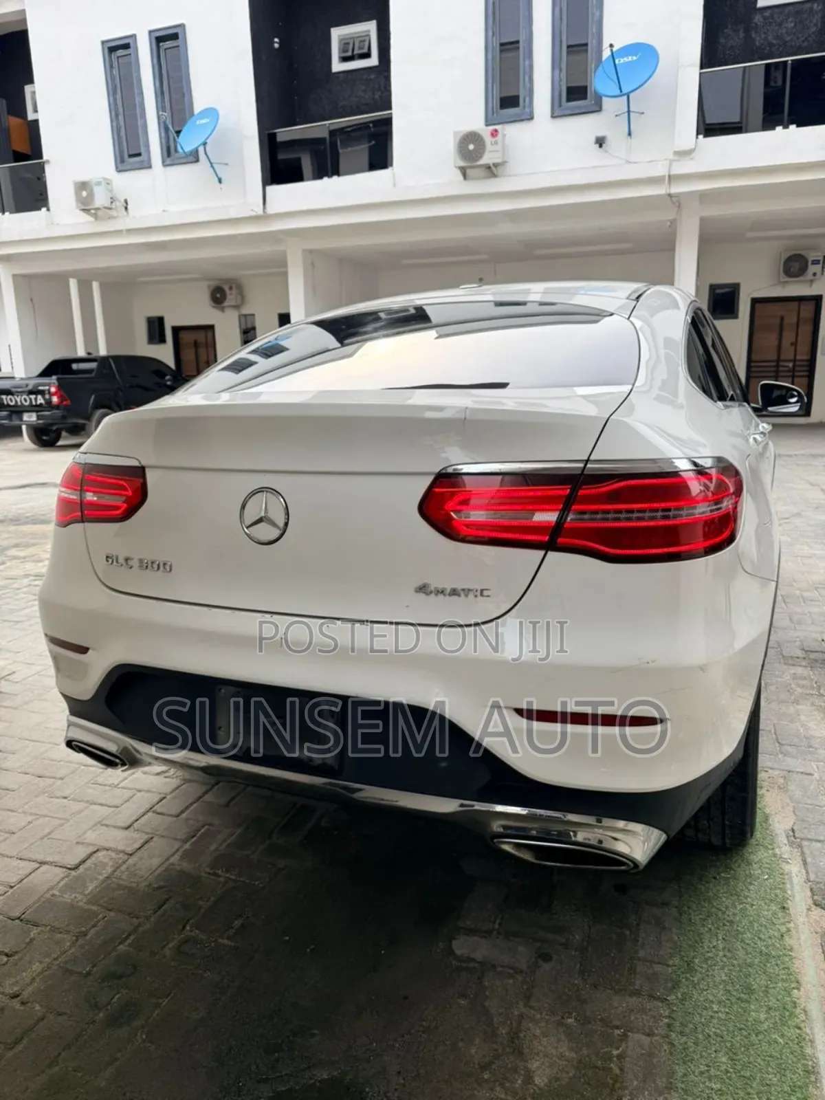 Mercedes-Benz GLC-Class 2017 White