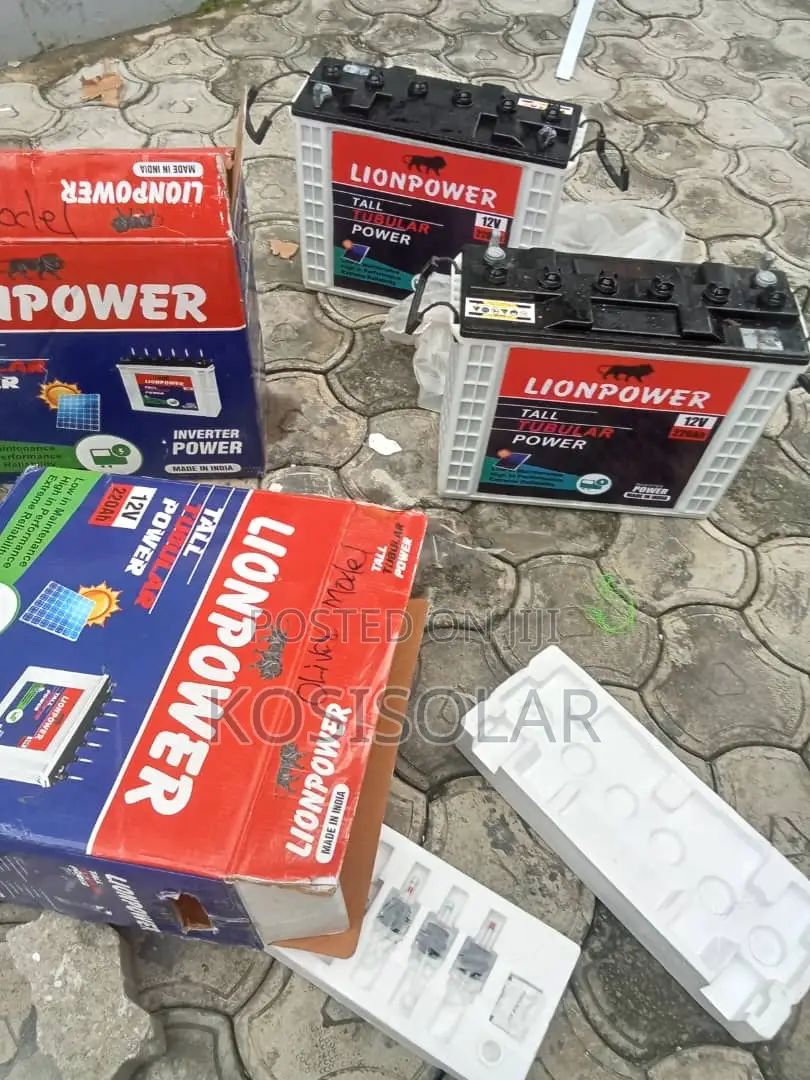 220ah 12v Lion Power Solar Tubular Battery