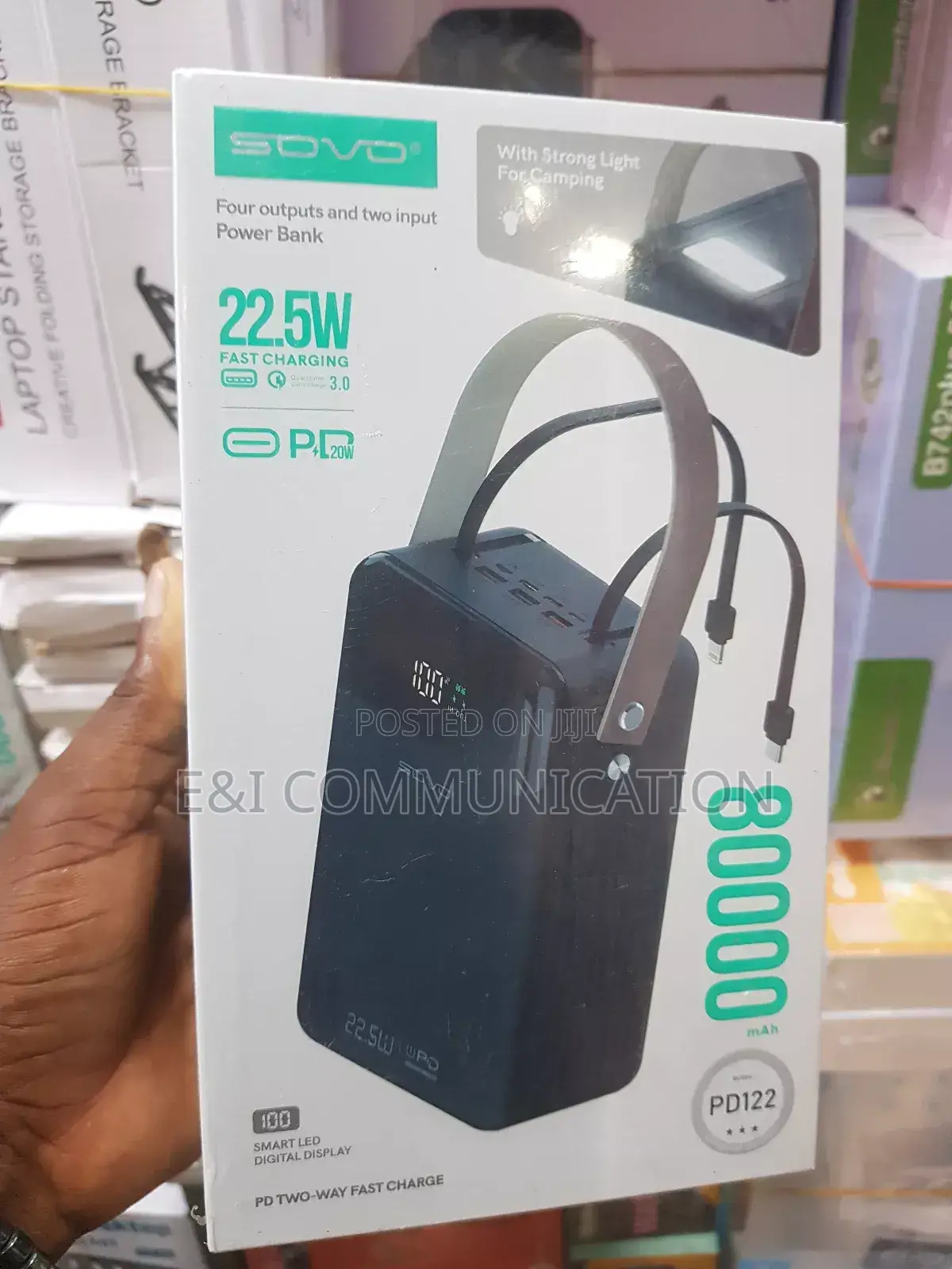 Sovo 80000mah Power Bank