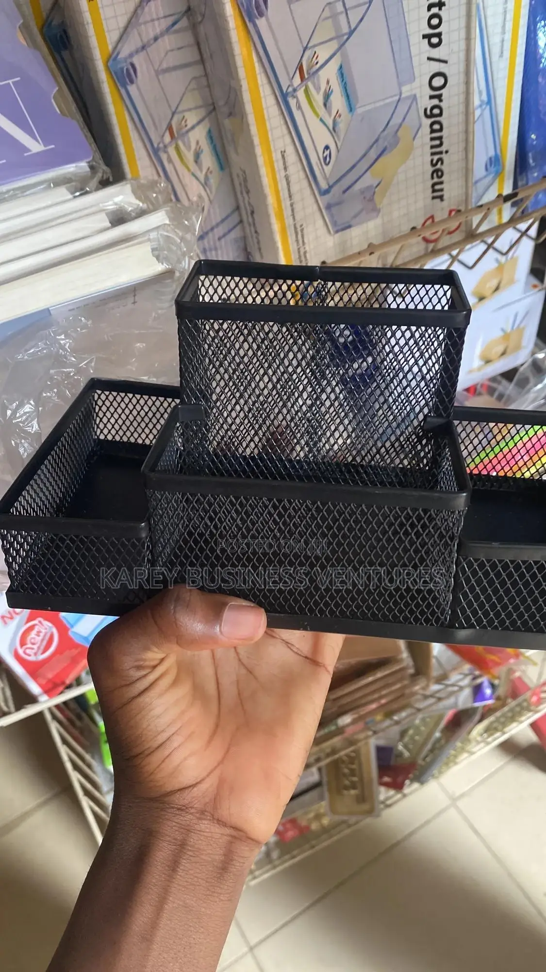 Pen Holders-Iron,plastic With Dissections ,Clock,Wooden and Plastic
