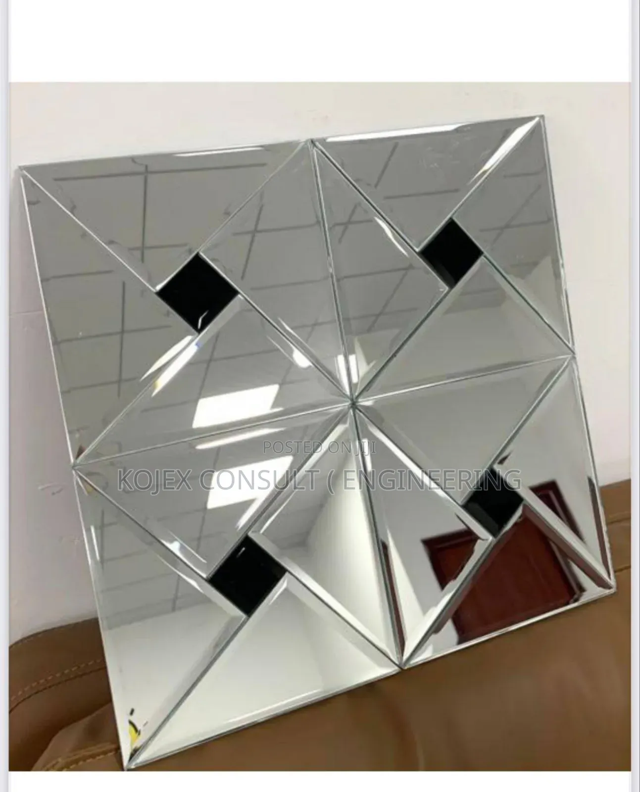 Mosaic Adhesive Wall Mirror Available Now.