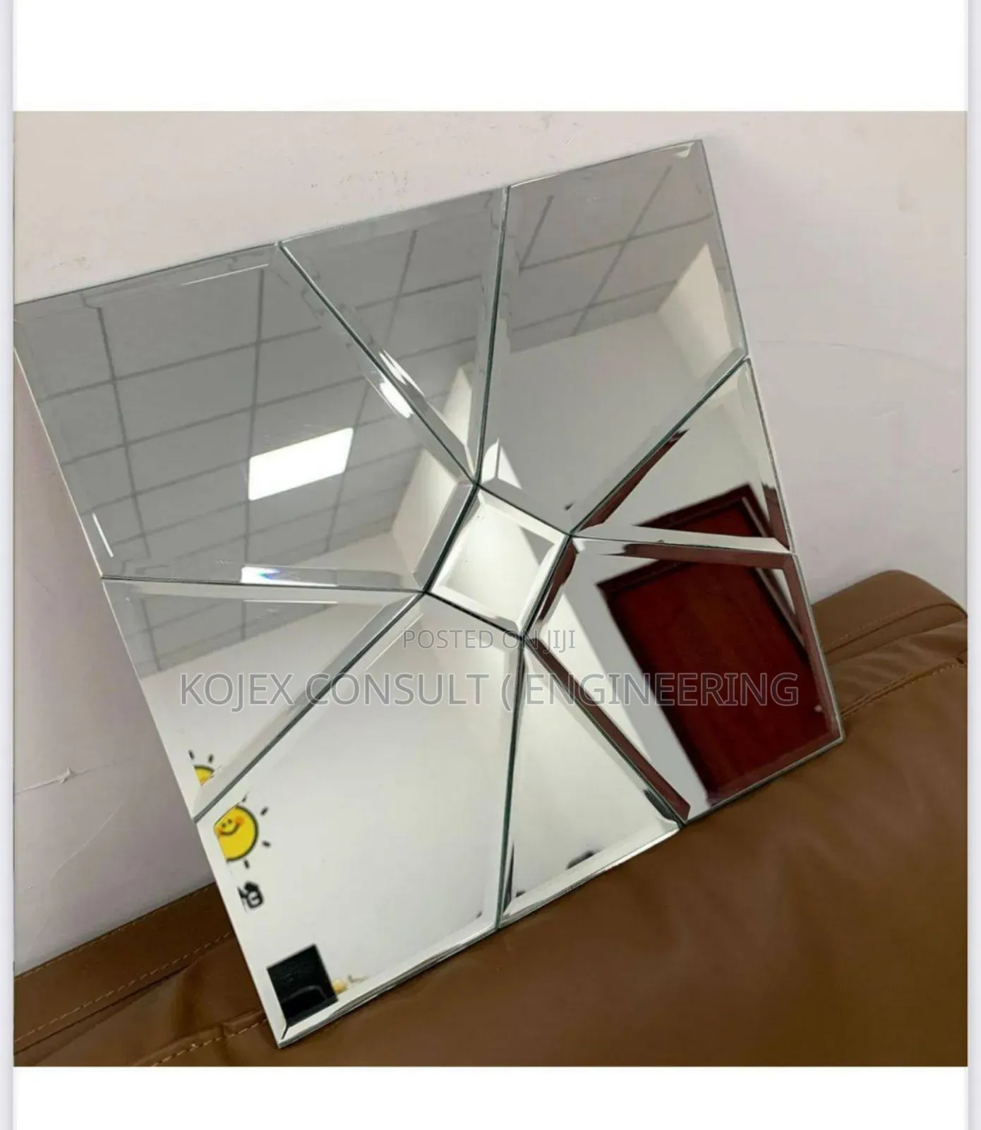 Mosaic Adhesive Wall Mirror Available Now.