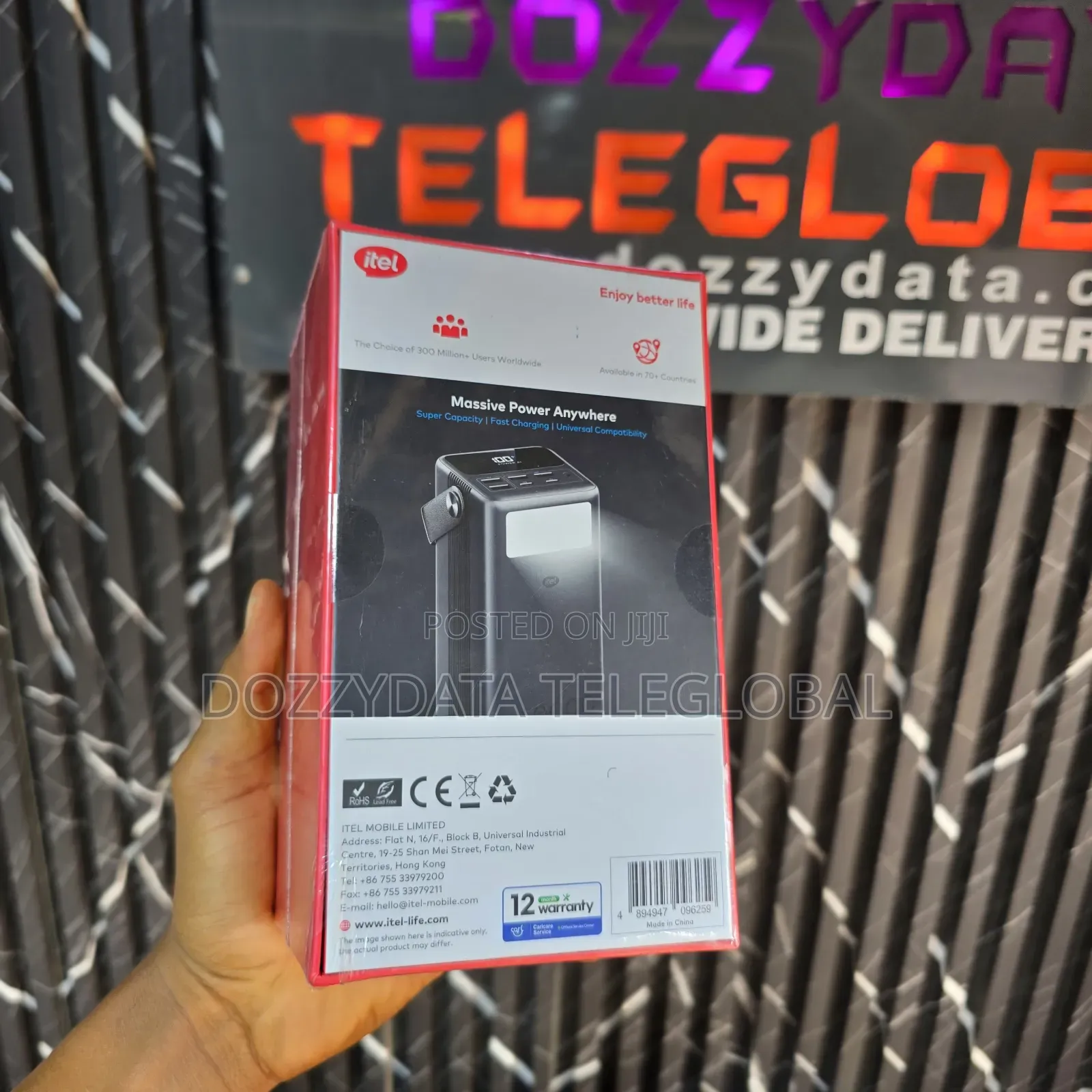 Itel 60000mah 65w Powerpulse Turbo Powerbank