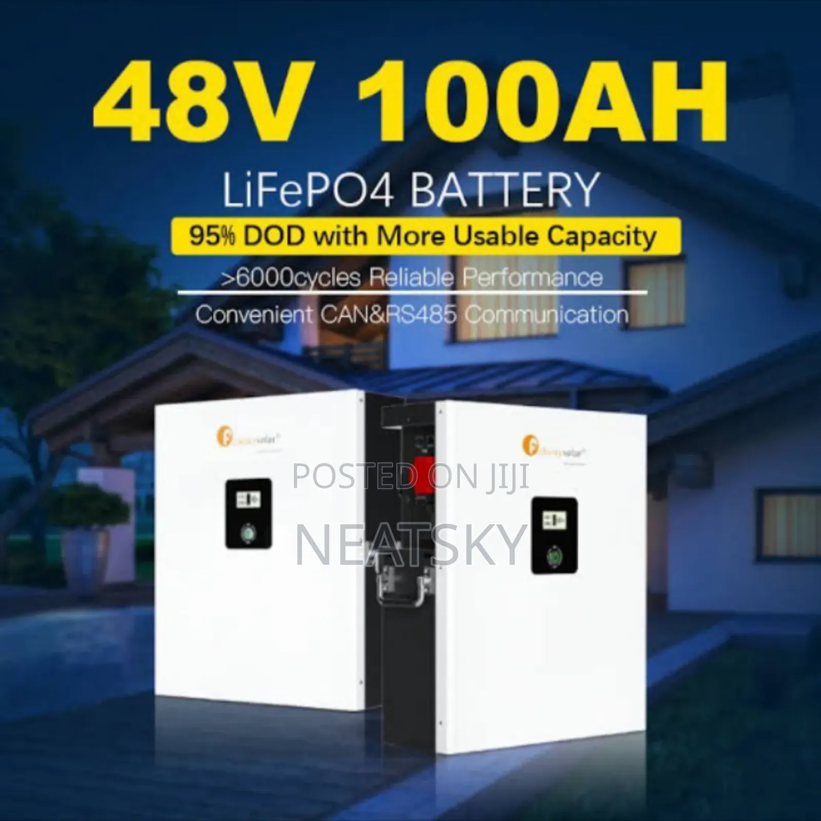 5kwh 48v 100ah Lithium Ion Battery (Lpbf48100)