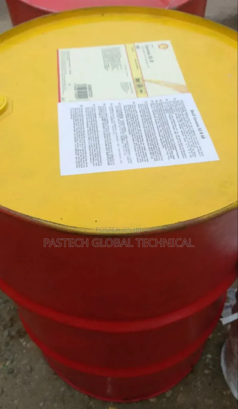 209l Drum of Shell Corena S3 R 68 Air Compressor Oil